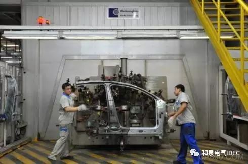 机器人 汽车工厂 爱德克 安全激光扫描器