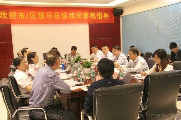 深圳市人大常委 易能电气 公司考察参观