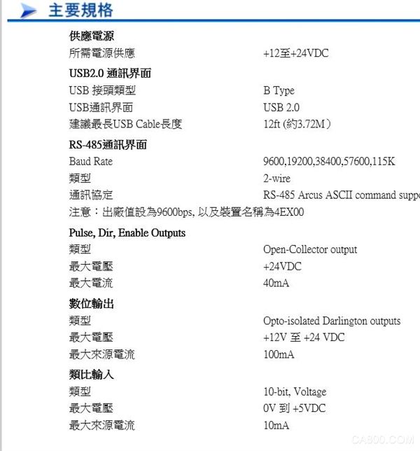 1-4轴运动控制器,,·方波编码器(