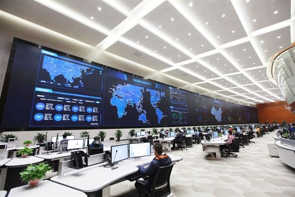 台达,华为全球技术支持中心,大屏幕显示系统