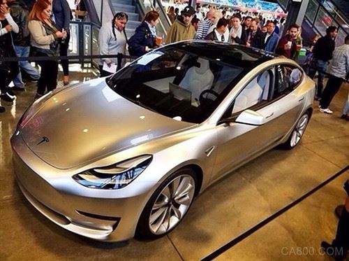 特斯拉Model 3车型