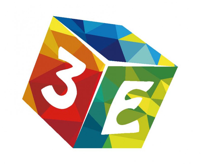 3E logo