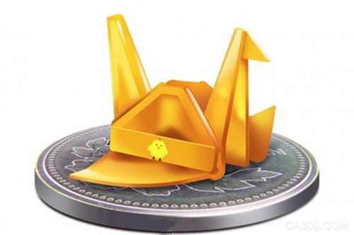 PPT和LED投影灯折纸