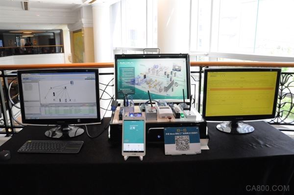 Moxa,智能工厂,连网