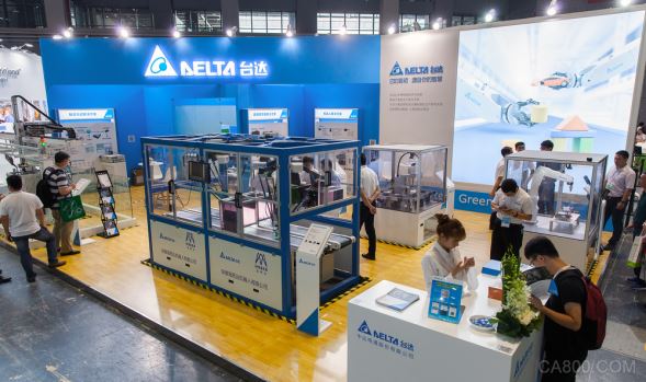 机器人展览会,台达,工业机器人,机械手,码垛机