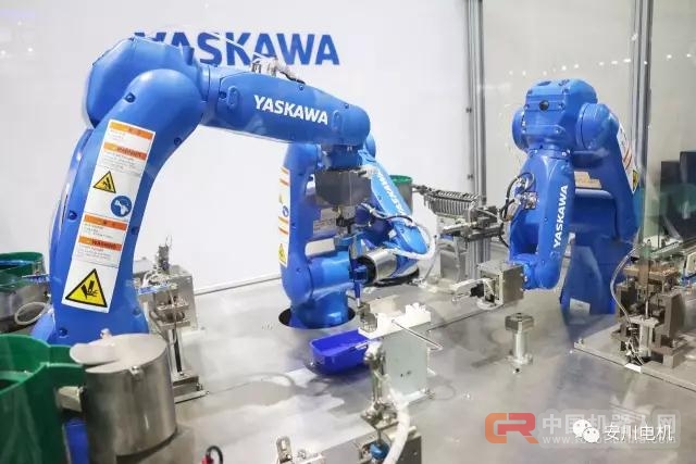 有趣更有料 2017CiROS安川展台那些机器人儿