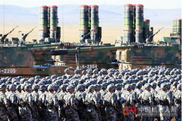 中国军用机器人已经发展到这样的程度