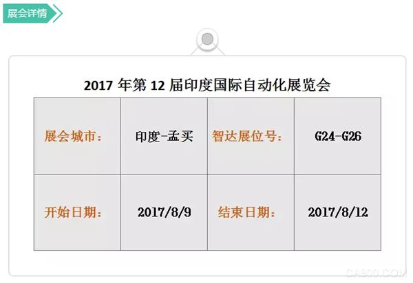 控制领域,印度,展会
