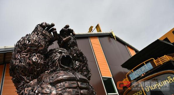 泰国&ldquo;机器人之家&rdquo;：废旧零件的新生