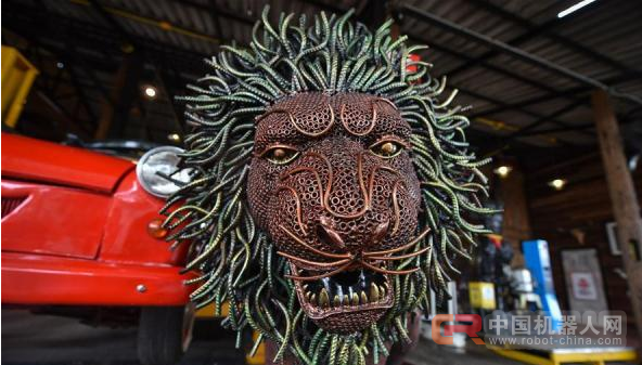 泰国&ldquo;机器人之家&rdquo;：废旧零件的新生