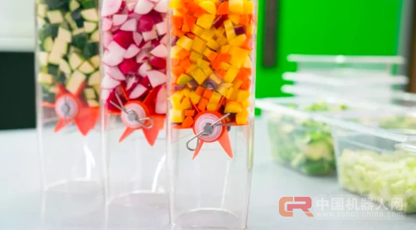 只需60秒，机器人Sally就能为你制作一份完美沙拉