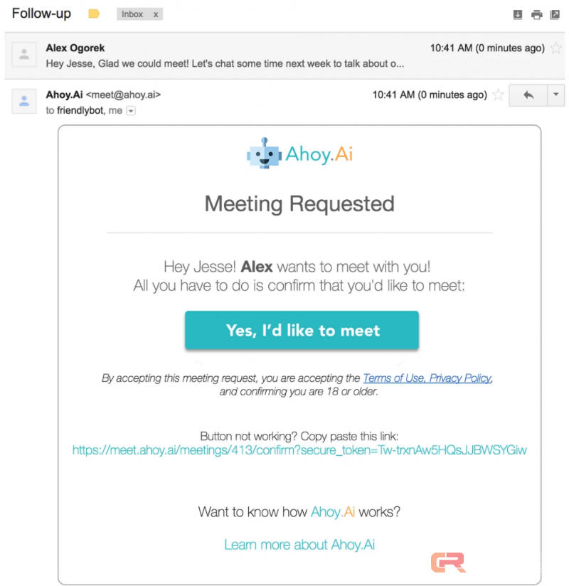 开会啦！再也不用来来回回写邮件，这个AI机器人一封邮件搞定所有人