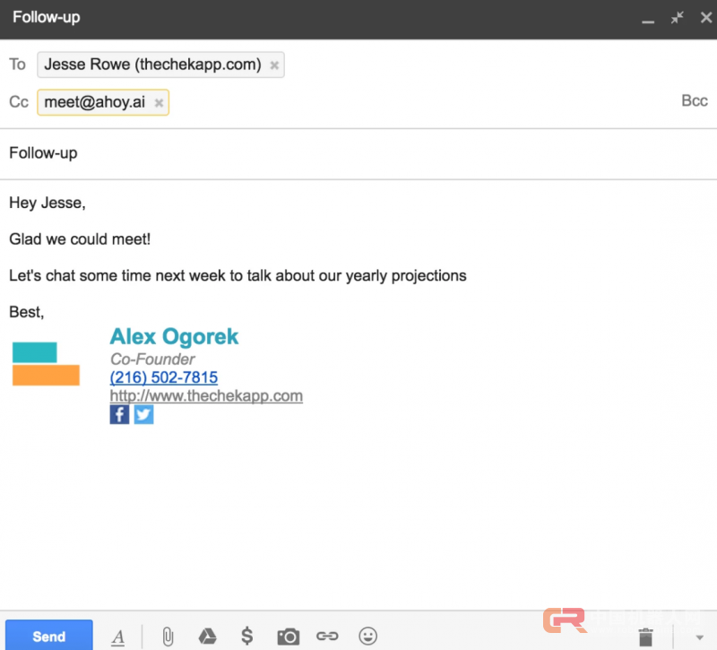 开会啦！再也不用来来回回写邮件，这个AI机器人一封邮件搞定所有人