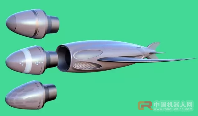 英国海军未来潜艇概念设计，武器是&ldquo;飞鱼群无人机&rdquo;