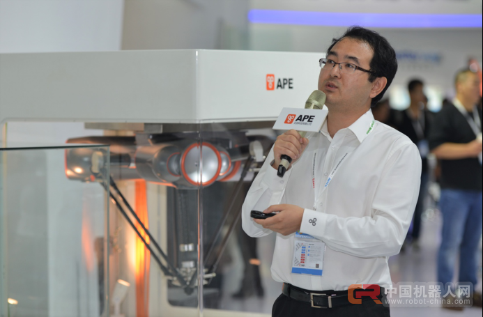 聚焦中国智造 APE机器人亮相2017上海国际工业装配与传输技术展览会