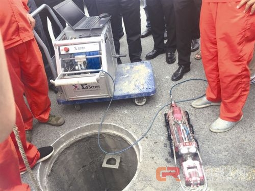 水的污染问题要在岸上找&ldquo;病因&rdquo; 机器人为地下管网&ldquo;诊病&rdquo;