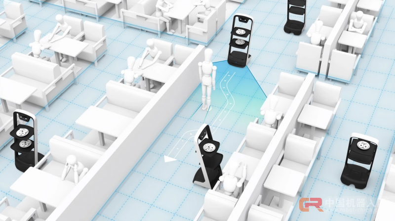 强调送餐机器人的实用性，「普渡科技」已实现产品量产并出货数百台