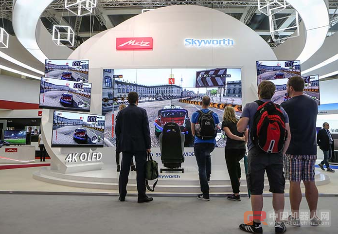 赶超日本 柏林电子展约三成机器人厂商来自中国