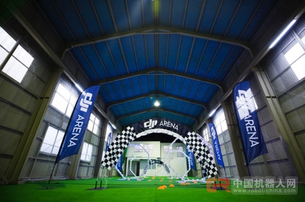 为了让你首屈一指，大疆还特意开设了无人机练习场