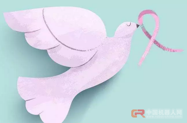 橙色的 KUKA,和 TA 的粉红丝带