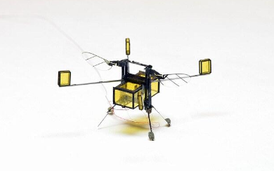 哈佛研发微型超轻机器人 可上天下海