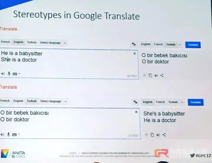 AI翻译存在歧视?这里是我们的测试