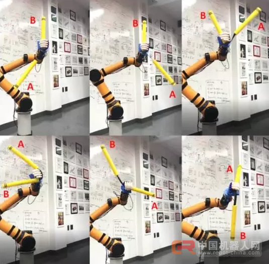 快看这个机器人,在使用双截棍,哼哼哈嘿