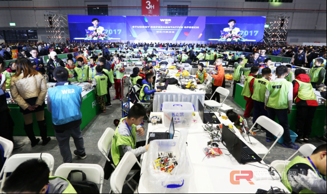 一场属于孩子的教育机器人嘉年华,WER2017世锦赛燃爆申城
