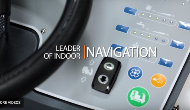 沃尔玛测试机器人 可以自动清理楼面