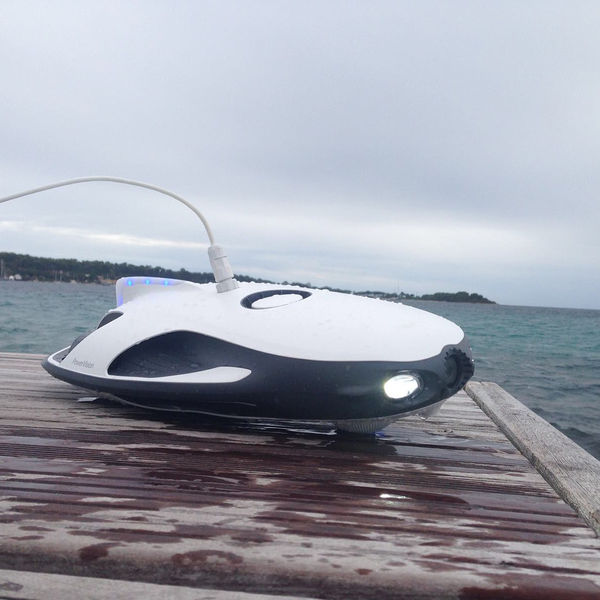 水下机器人PowerRay，小海鳐试水体验活动