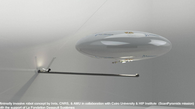 还记得金字塔里那个神秘的大洞吗?科学家发明了一个机器人将进入大洞一探究竟