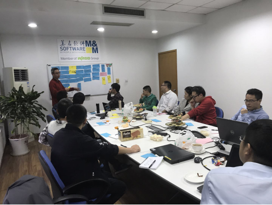 头脑风暴 博世汽车和美名软件的约会