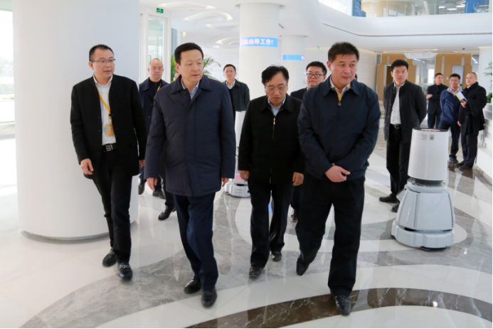 江苏省委常委、苏州市委书记周乃翔到博众科技园调研