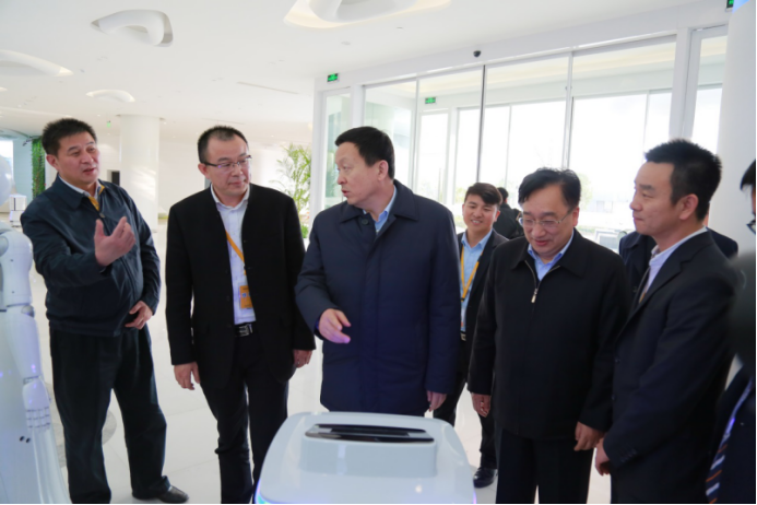 江苏省委常委、苏州市委书记周乃翔到博众科技园调研