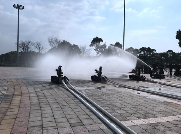 &ldquo;机械战警&rdquo;来了！他们可替代人员进入事故火场侦查