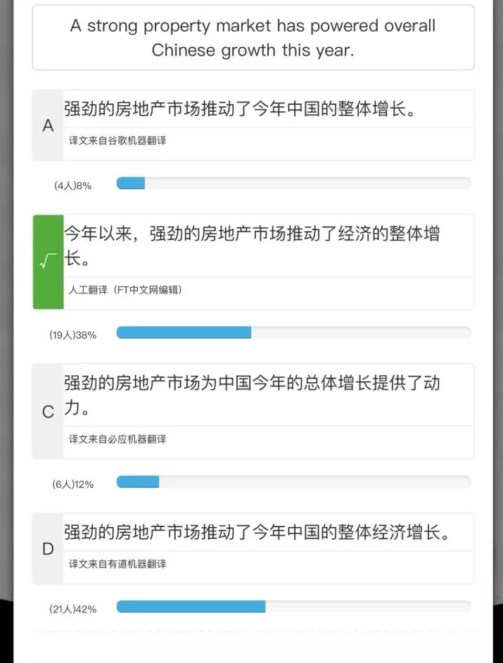 机器翻译人机PK实况:谷歌、有道、百度、搜狗,哪个像专业译员?