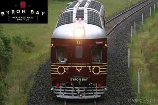 太阳能,火车,澳大利亚