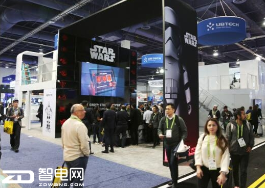 优必选CES展尖端"黑科技",双足机器人Walker首次亮相