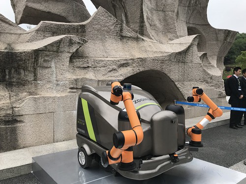 环卫智慧作业机器人