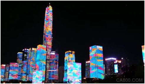 华北工控,灯光秀,智能控制系统,平板电脑