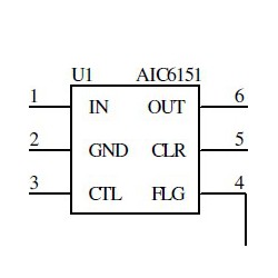 深圳AIC6151 85uA静态电源电流高压侧电源开关推荐